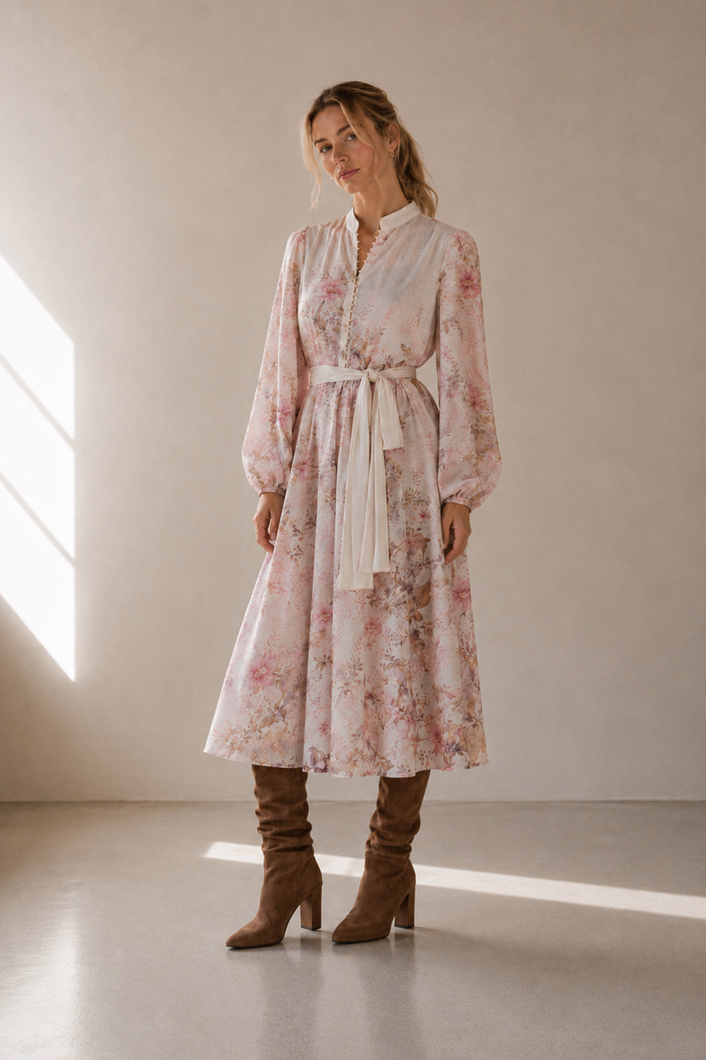 ROBE À IMPRIMÉ FLORAL