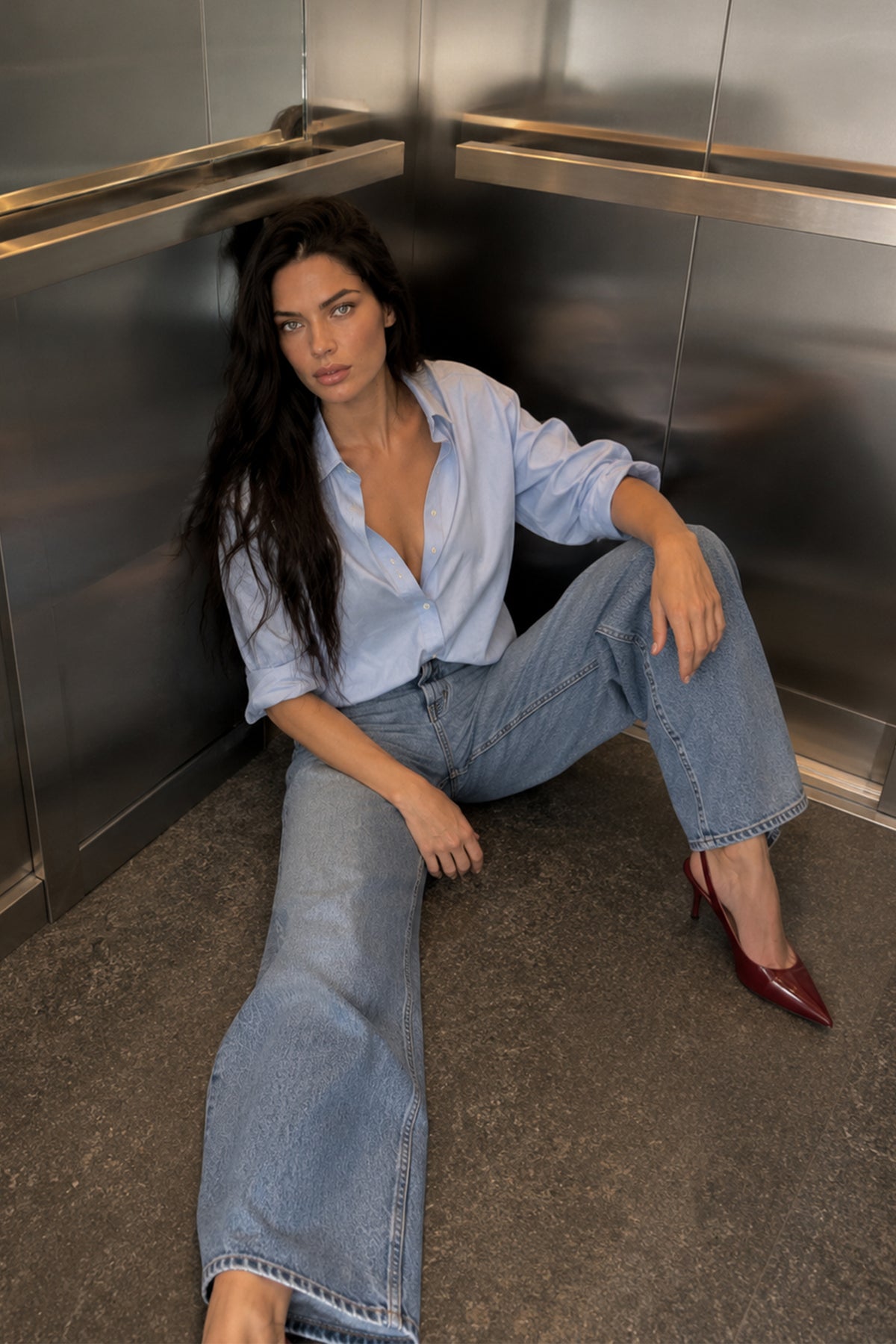 JEAN WIDE LEG ÉTOILE