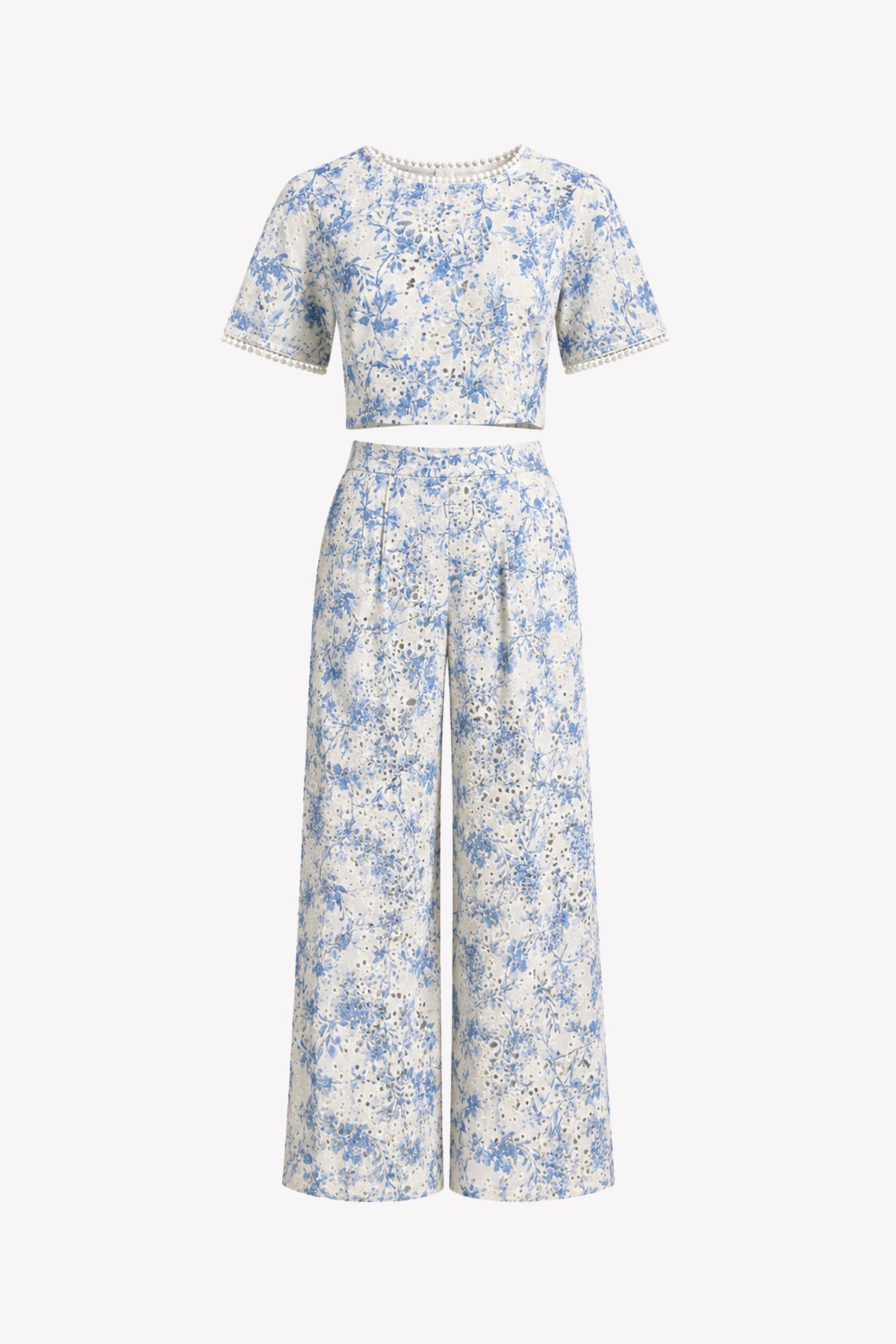 ENSEMBLE À BRODERIE ANGLAISE