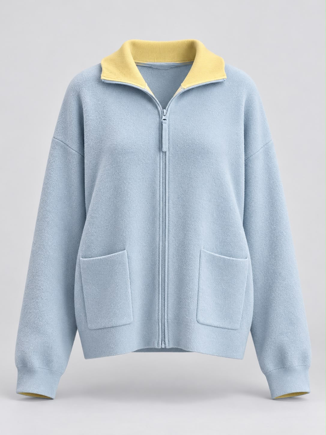 GILET ZIPPÉ LIV BLEU CIEL