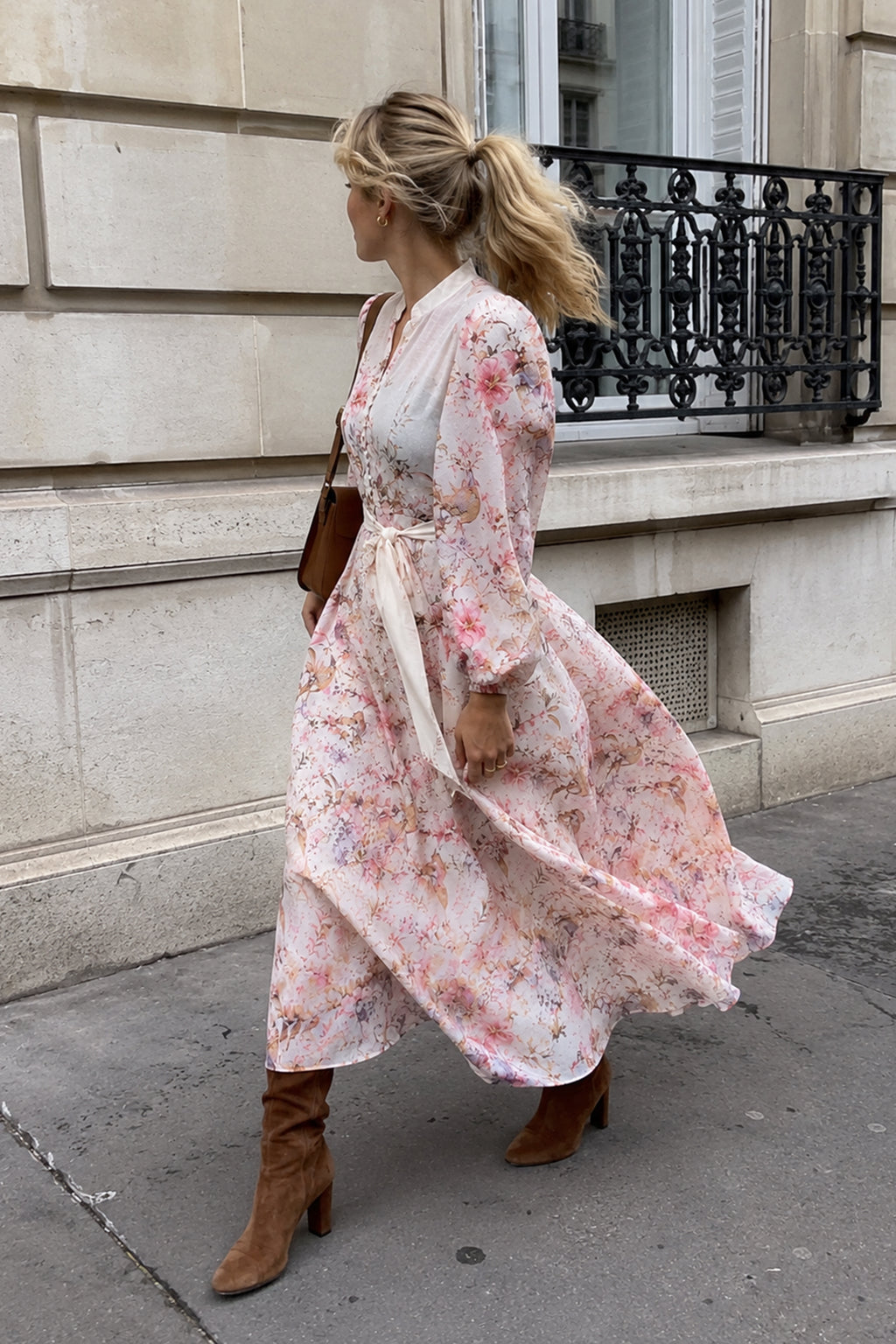 ROBE À IMPRIMÉ FLORAL