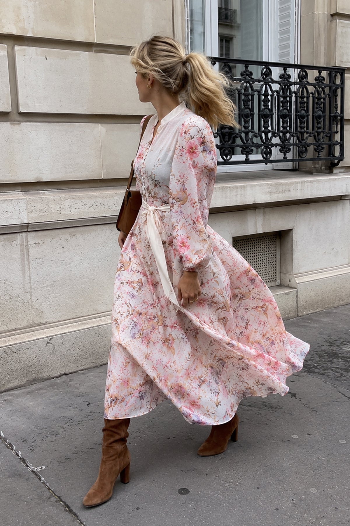 ROBE À IMPRIMÉ FLORAL