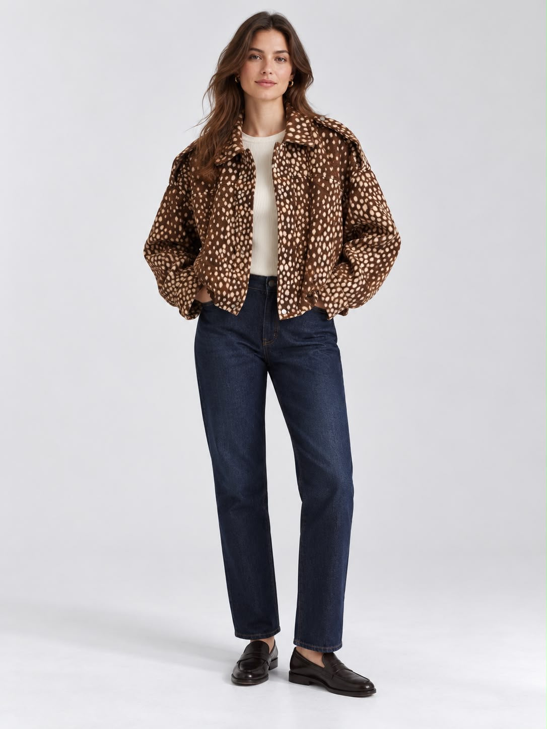 VESTE BAMBI IMPRIMÉE