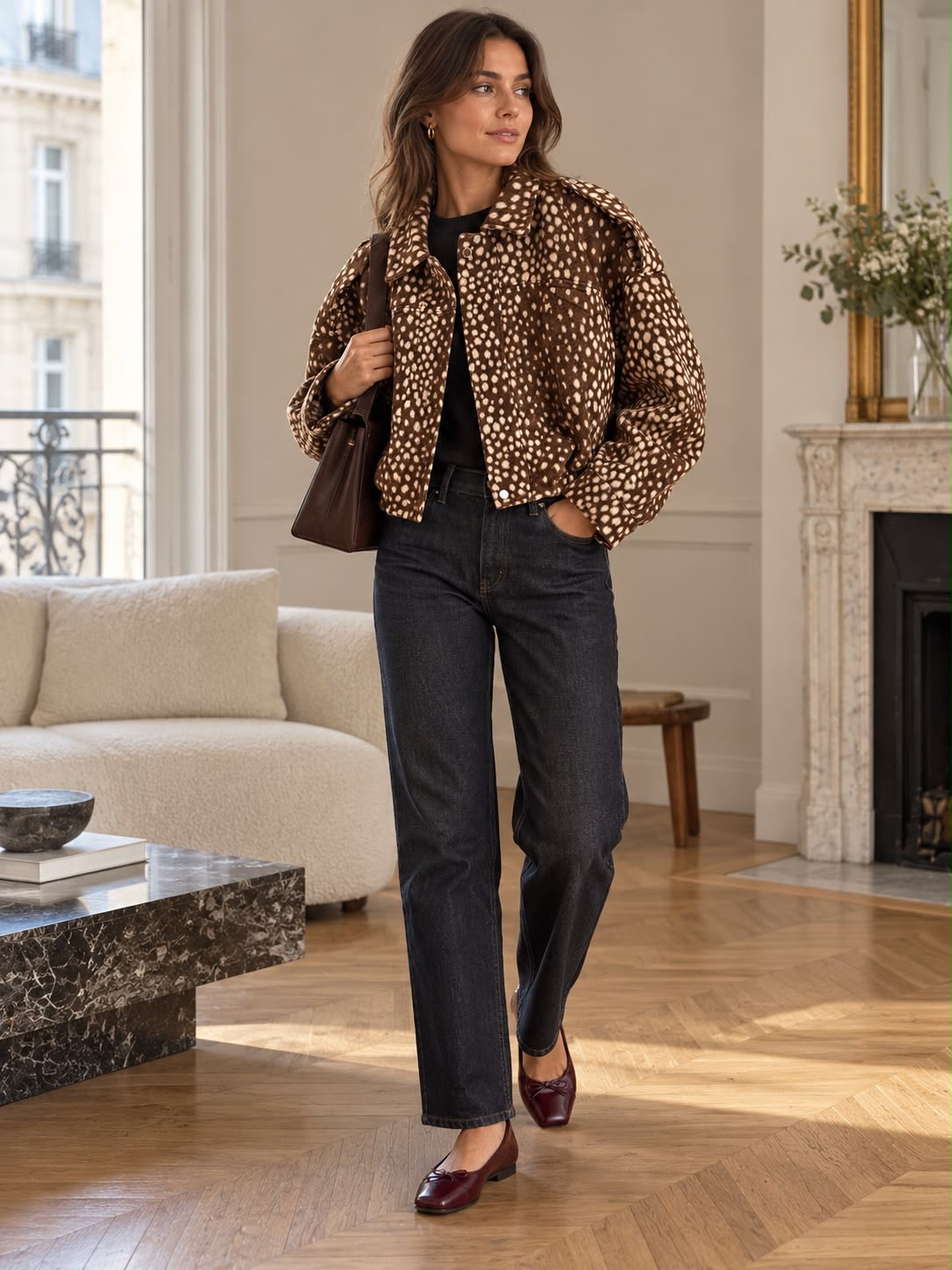VESTE BAMBI IMPRIMÉE